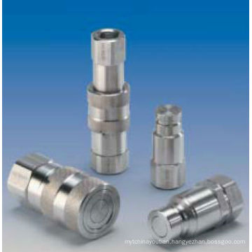 Stainless steel flat face quick coupling